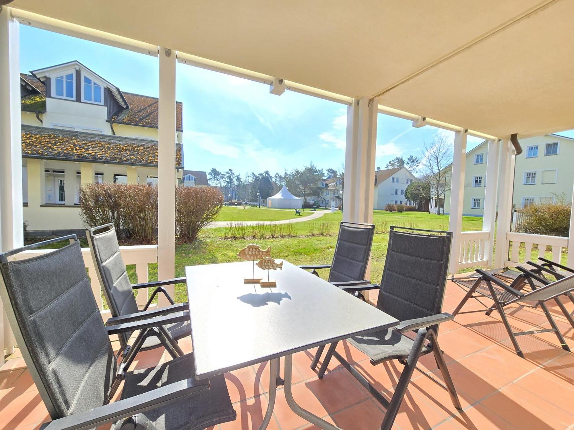 Duenenpark Binz - Komfortplus Ferienwohnung Mit 1 Schlafzimmer Und Terrasse Im Erdgeschoss 212 外观 照片