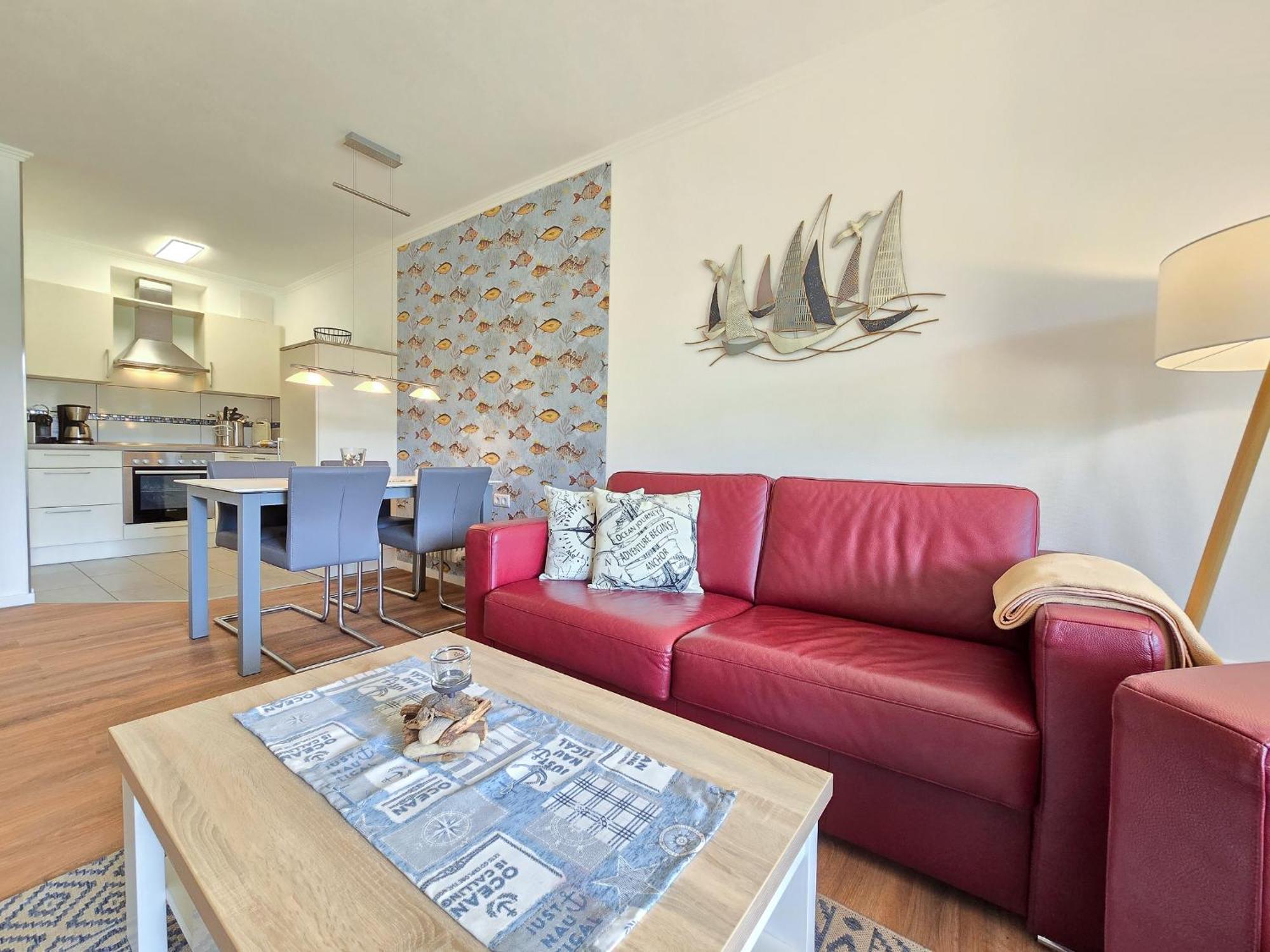 Duenenpark Binz - Komfortplus Ferienwohnung Mit 1 Schlafzimmer Und Terrasse Im Erdgeschoss 212 外观 照片